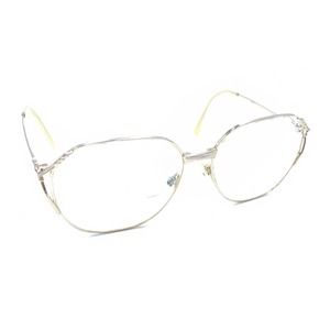 Gucci GG 3009 Gold Metal Large Round Eyeglasses Frames 55-15 135 Italy Designer